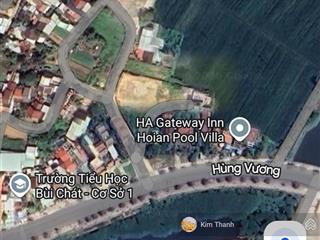 Bán lô 1.792m2 đất mặt tiền hùng vương hội an, view sông thu bồn, giá đầu tư