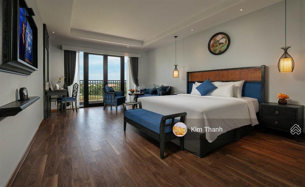 Cần bán khách sạn 4 sao hội an, 84 phòng, 1.950m2 đất, nhìn ra sông view lúa trung tâm hội an
