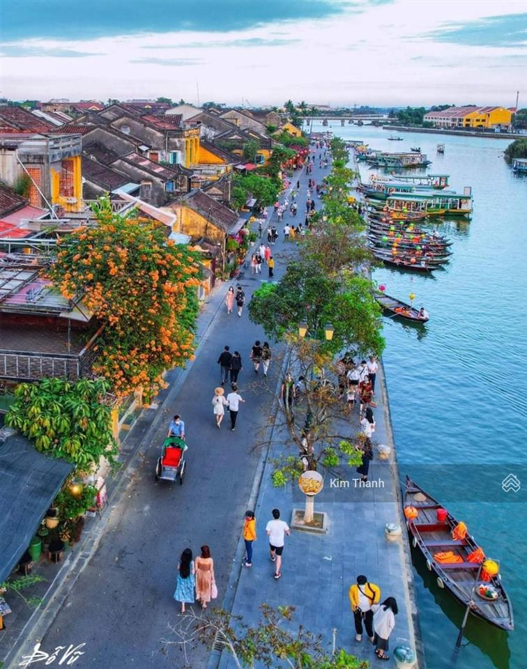 Bán nhà mặt tiền đường ngô quyền, phố cổ hội an, 160m², vị trí vàng gần chợ đêm & chùa cầu hội an