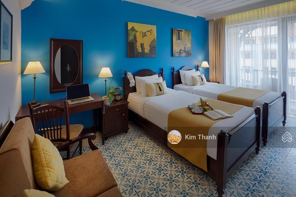 Cho thuê khách sạn resort ngay trung tâm hội an gần phố cổ, khu khách ổn định