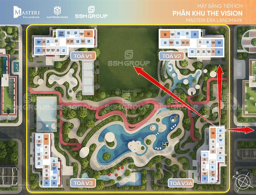 0907 351 ***  căn 2pn 2wc góc, ban công đông nam, giá 4,25 tỷ masteri era landmark, htls 3 năm