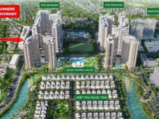 Chính chủ cần tiền cắt lỗ căn 1pn, thanh toán tiến độ, tầng đẹp lumiere orient pearl. 0907 351 ***