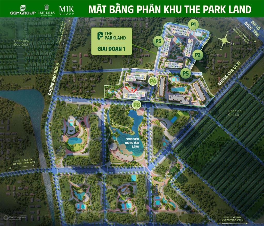 Căn 2pn 2wc tầng trung, view đẹp giá tốt nhất tòa p8 the parkland vinhomes ocean park 2.
