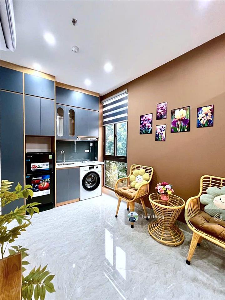 Tòa chdv hào nam, 64m2, 13 phòng sẵn nội thất, dòng tiền 70 triệu/tháng, xây mới đẹp, pccc an toàn