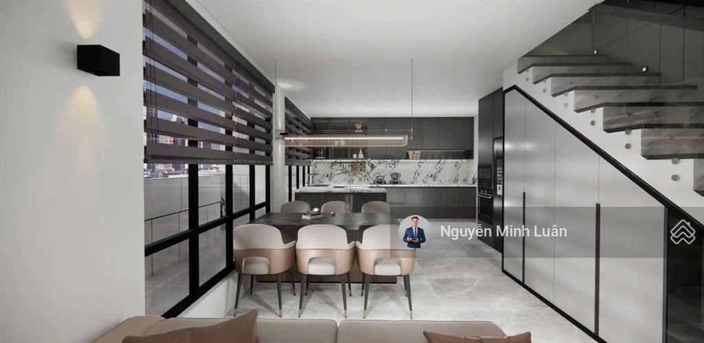 Penthouse sky garden 175m2 4pn, 4wc, không gian sống đẳng cấp  view sông trung tâm sài gòn
