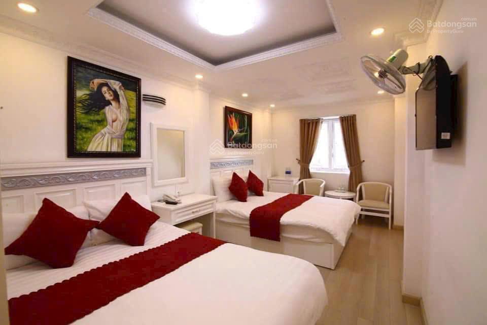Hạ 9 tỷ bán gấp khách sạn 2 mặt tiền trước sau nguyễn chí thanh  nam kỳ khởi nghĩa 5 tầng 25 tỷ