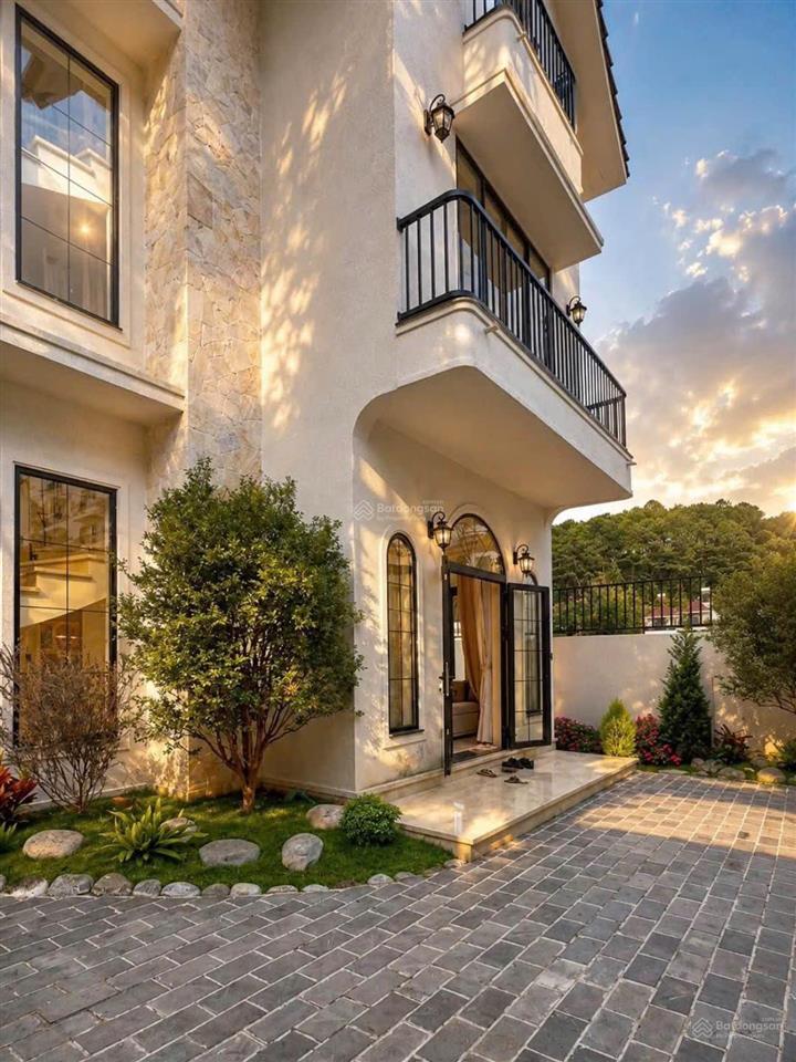 Thị trường hạ, nhà đất đà lạt hạ mạnh, villa an sơn 229m2 mới xây, đã hoàn công 3 tầng 19,9 tỷ