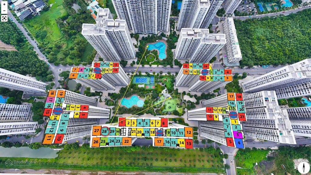 Căn hiếm origami s606 view hồ bơi & vườn nhật cực đẹp, giá tốt 3,1 tỷ
