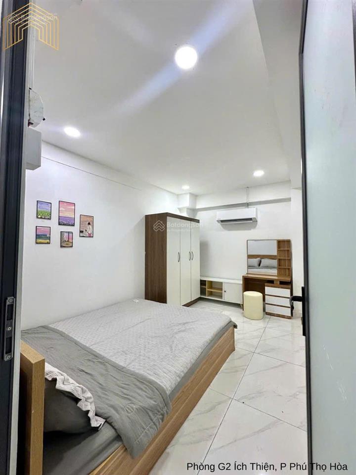 Cho thuê chdv 2 phòng ngủ gần chợ tân hương