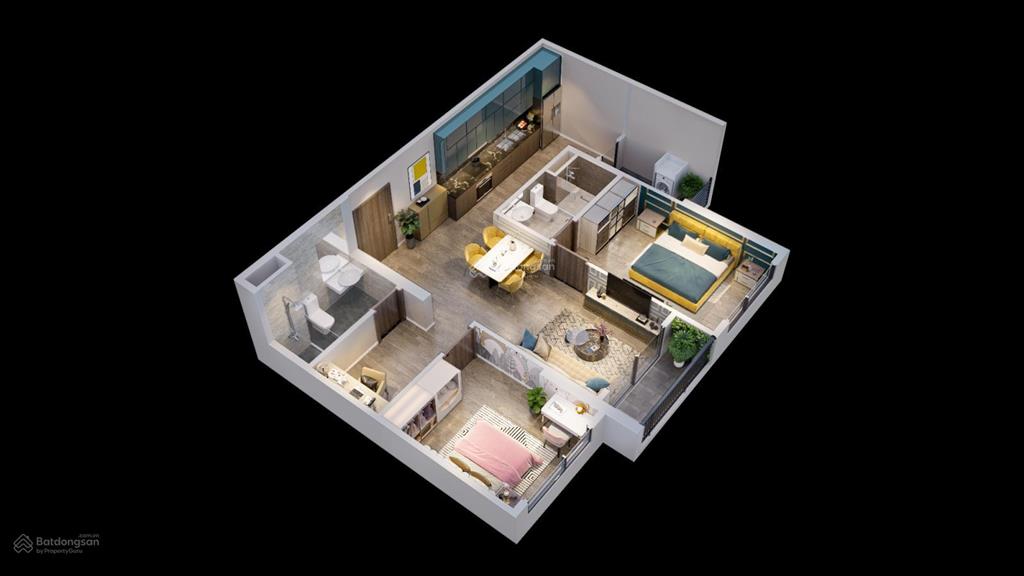 Bán căn hộ 2pn, 2wc, 63,8m2 tại the beverly  vinhomes ocean park, 4,03 tỷ