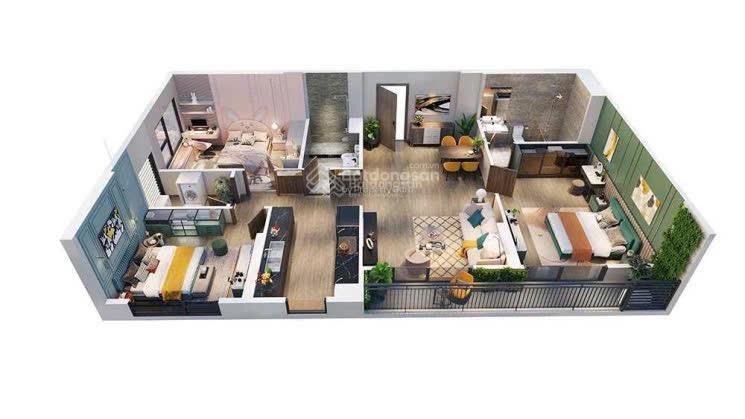 Bán căn hộ 3pn, 2wc tại the beverly, gia lâm, 5,6 tỷ, 88m2 view đẹp