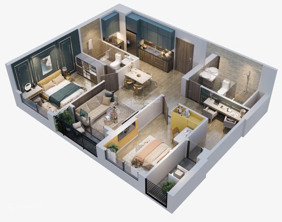Bán căn hộ 2pn 2wc+ tại the beverly  vinhomes ocean park, 4,76 tỷ, 79m², giá cực chất