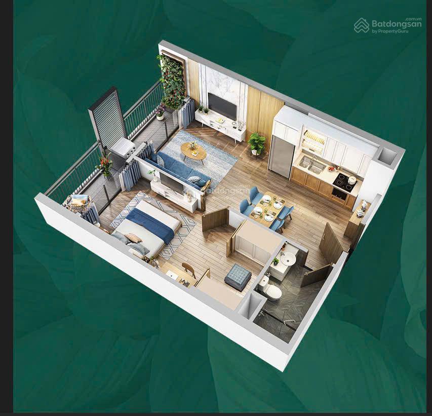 Bán cc 1pn, 1wc tại the paris, 44m2, giá 2,79 tỷ, view đẹp, uy tín