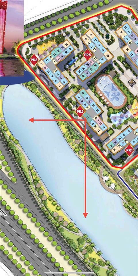 Bán căn hộ 3pn, 2wc tại the paris, 113m2, giá 8,59 tỷ vnd