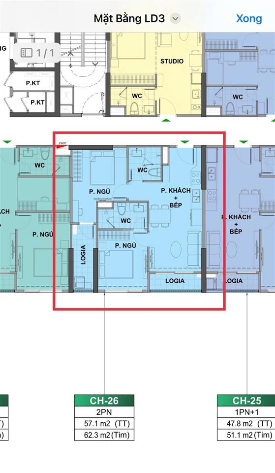 Bán gấp cc 2pn 2wc, 57,1m2 tại the london  vinhomes ocean park, 3,42 tỷ