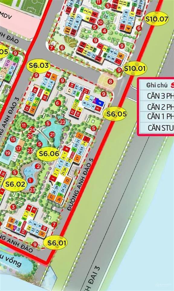 Chủ cần bán gấp 1pn+ 2,3 tỷ 52m đn the origami  vinhomes grand park, giá siêu hời, dt lớn 52m²