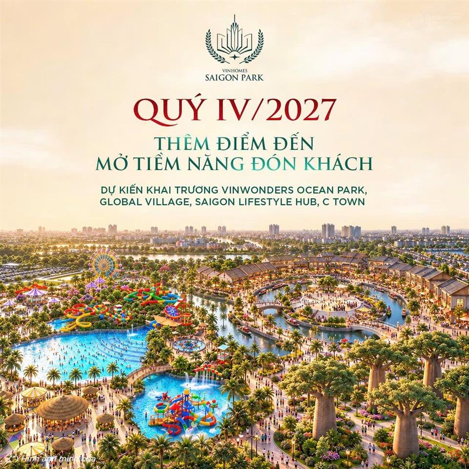Bán một cặp nhà phố dt 50m2 vinhomes saigon park, giá rẻ 5,433 tỷ gần công viên lớn và làng đại học