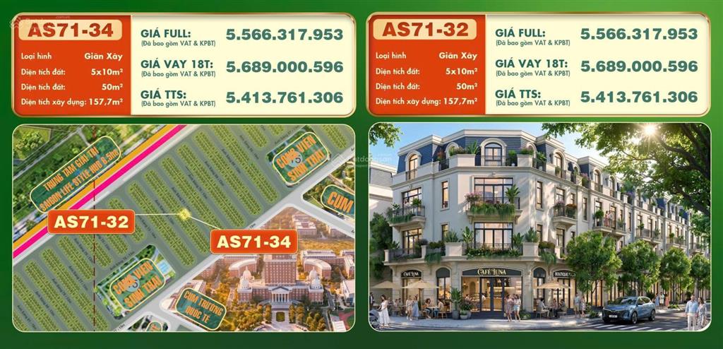 Bán một cặp nhà phố dt 50m2 vinhomes saigon park, giá rẻ 5,433 tỷ gần công viên lớn và làng đại học
