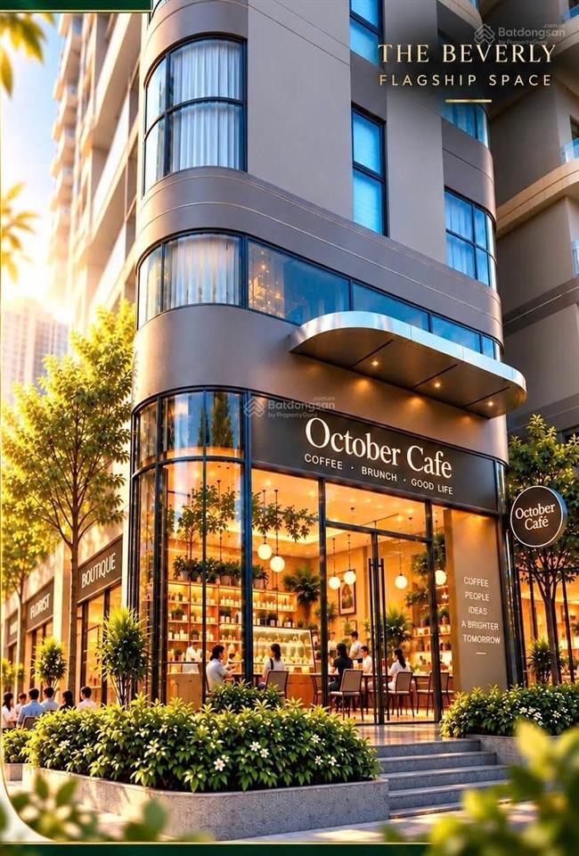 Bán shophouse be 8,856 tỷ all in mặt tiền sảnh tại the beverly  vinhomes grand park
