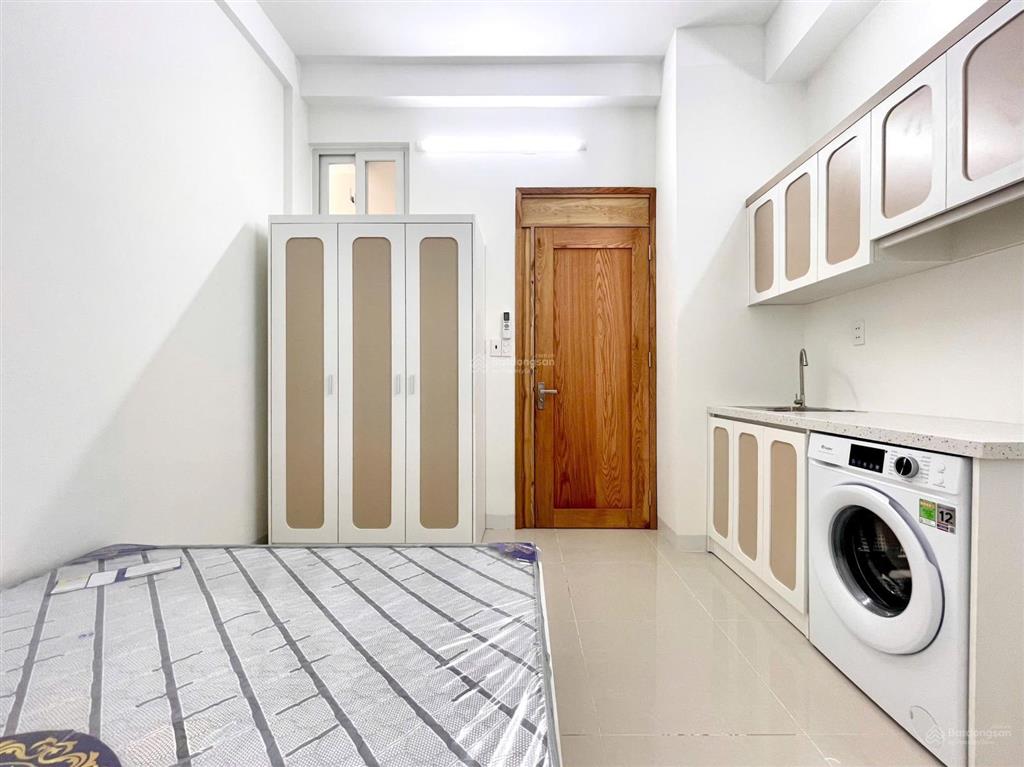 Cho thuê căn hộ full nội thất mới xây, có máy giặt riêng gần dh công thương