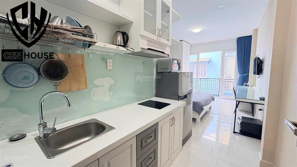 Cho thuê căn hộ 1pn ban công đầy đủ tiện nghi nguyễn trãi q1 gần chợ bến thành, phố tây bùi viện