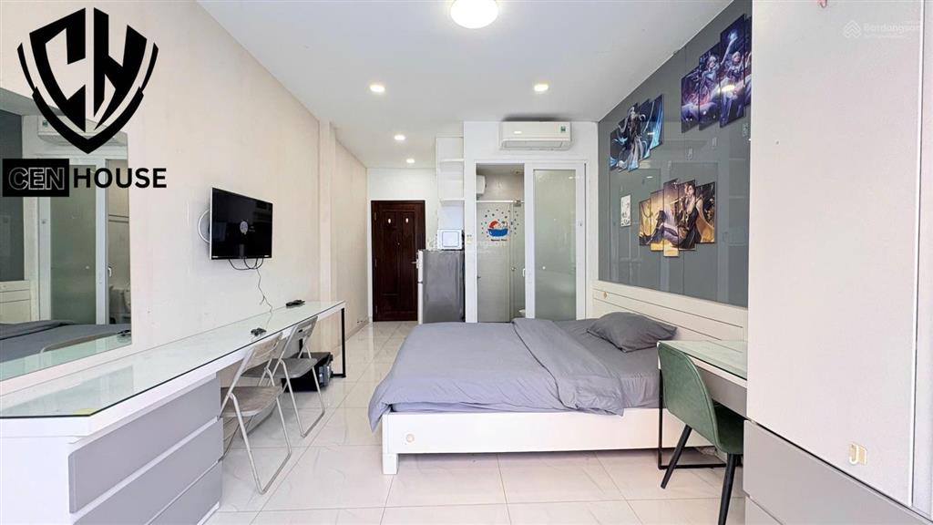 Cho thuê căn hộ 1pn ban công đầy đủ tiện nghi nguyễn trãi q1 gần chợ bến thành, phố tây bùi viện