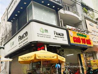 Vị trí thương hiệu, bán nhà góc 2 mặt tiền trần quang khải quận 1, ngang 11m x 3m, 3 tầng. 10.3 tỷ