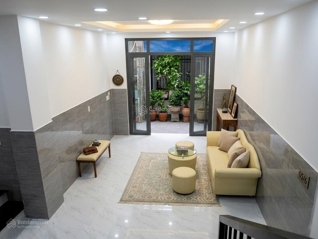 Bán nhà hẻm sạch đẹp, đường trường sa quận 3, cn 50m², 3.8x9m, nở hậu 8m, 2 tầng, chỉ 6.3 tỷ