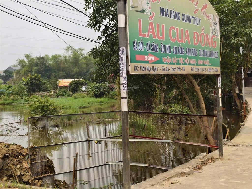 Bán đất xã hoà lạc mặt đường kinh doanh gần đhqg và ql 21