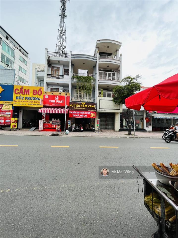 Bán nhà mặt tiền kinh doanh đường gò dầu, phường tân quý, quận tân phú. 4mx20m, 3 lầu, giá 15.5 tỷ