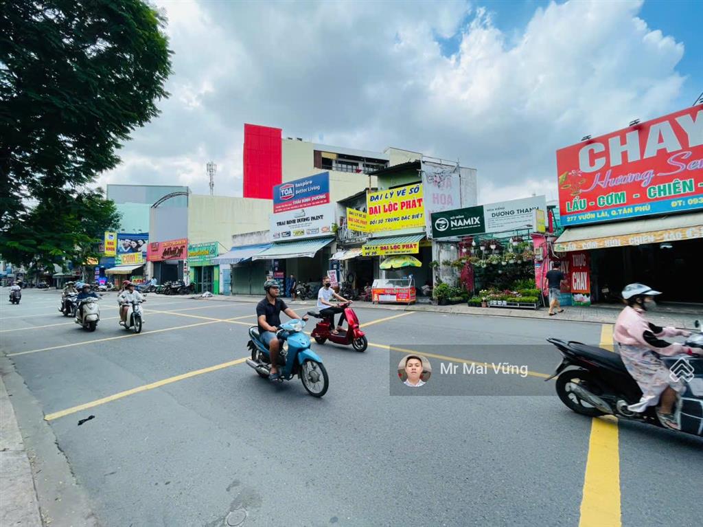 Bán nhà đường vườn lài, phường phú thọ hòa, tân phú mặt tiền kinh doanh, ngang đẹp 4.2m