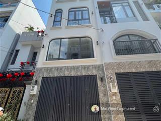 Bán nhà mới đường thoại ngọc hầu, phường phú thạnh, quận tân phú. 4mx20m, 3 lầu, giá 10.x tỷ