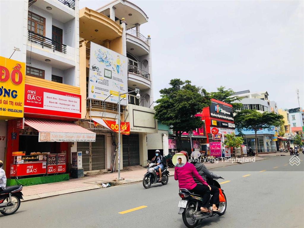 Mặt tiền đường gò dầu, gần tân sơn nhì, phường tân quý, quận tân phú 8mx19m, 4 tầng, giá 33 tỷ