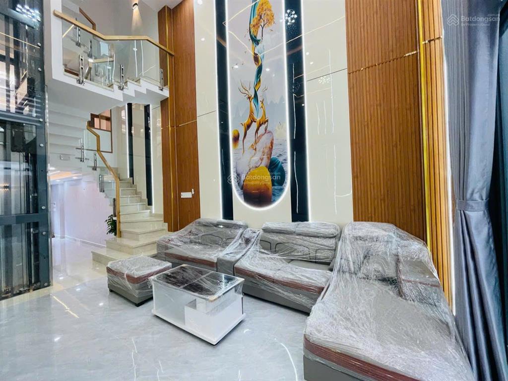 Bán nhà hẻm 8m đường hương lộ 3, phường bình hưng hoà, quận bình tân 4mx18m  5 tầng  thang máy