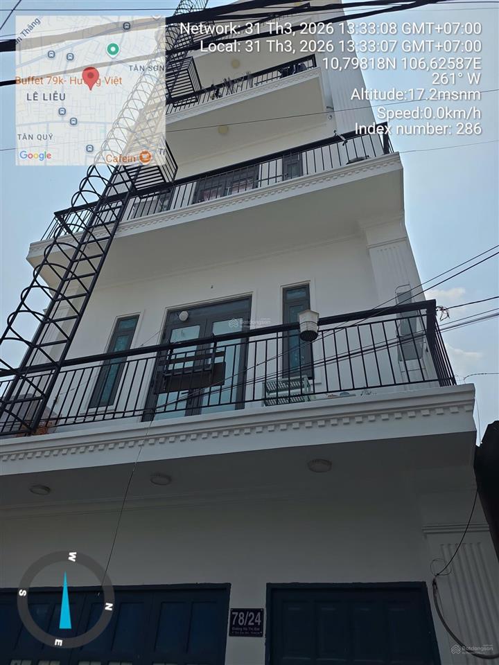 Bán chdv thu 1ty/năm dt 600m2 sàn, kẹt bank gấp bán 17t tân phú