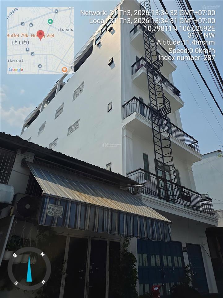 Bán chdv thu 1ty/năm dt 600m2 sàn, kẹt bank gấp bán 17t tân phú