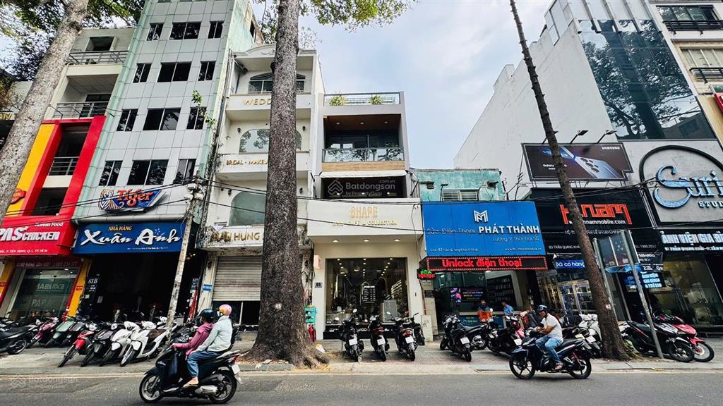 Bán nhà mặt tiền trần quang khải, quận 1  5x21m (nở hậu 5,5m)  4 tầng, hđt 100tr/tháng.