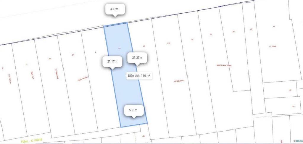 Bán nhà mặt tiền trần quang khải, quận 1  5x21m (nở hậu 5,5m)  4 tầng, hđt 100tr/tháng.