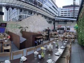 Cho thuê nhà mặt tiền võ văn kiệt, (vỉa hè rộng) ,quận 1  8x30m  trệt 2 lầu  giá 140 triệu tl