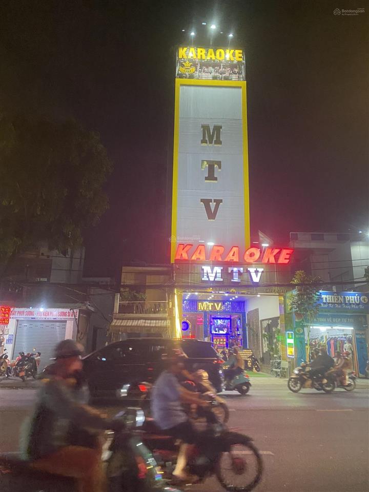 Cho thuê tòa nhà mặt tiền karaoke quận gò vấp  hầm 9 tầng thang máy pccc  18 phòng full nội thất