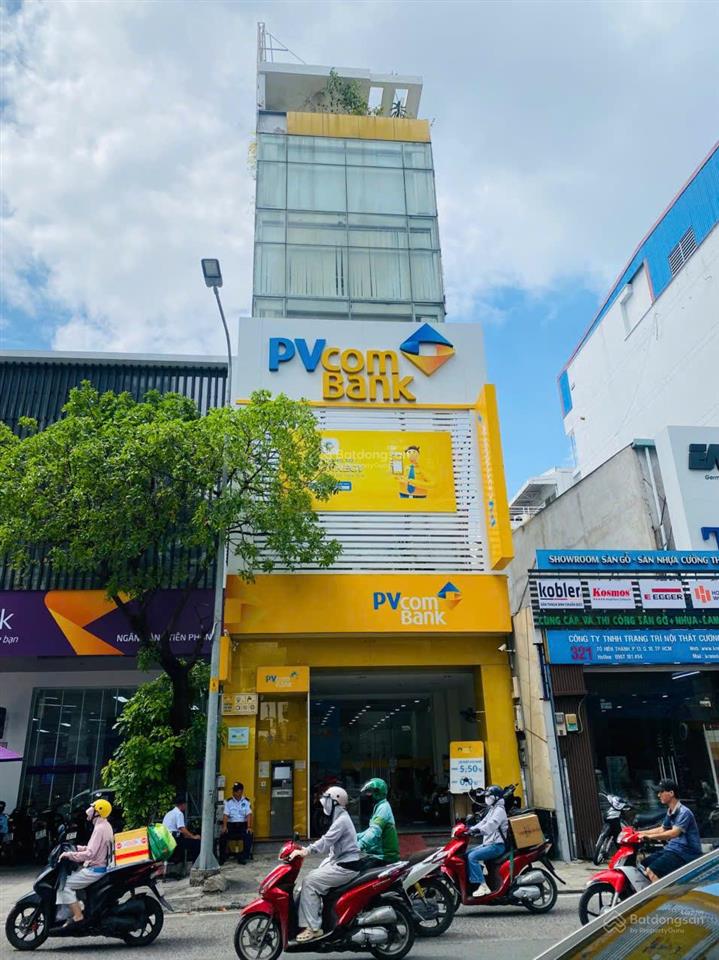 Cho thuê tòa nhà mặt tiền tô hiến thành, quận 10  6,5x30m  5 tầng thang máy  giá 135 triệu