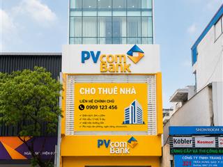 Cho thuê tòa nhà mặt tiền tô hiến thành, quận 10  6,5x30m  5 tầng thang máy  giá 135 triệu