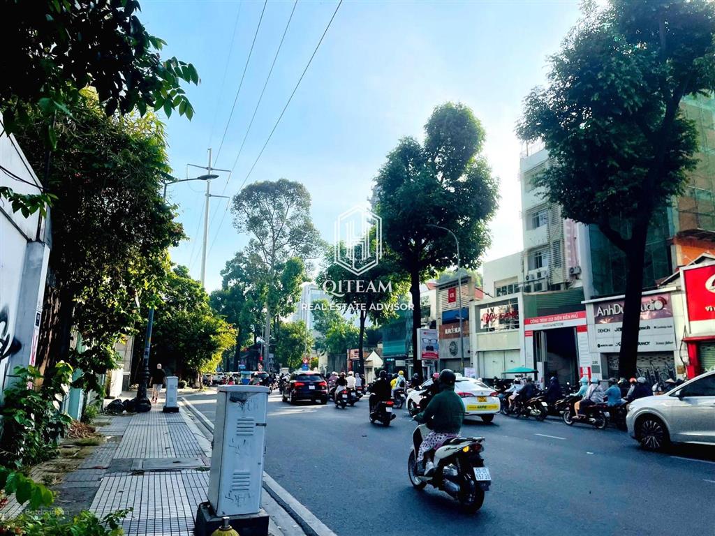 2 mặt tiền điện biên phủ & nam kỳ khởi nghĩa  6x28m, nở hậu 15m  trệt + lầu  giá thuê 80 triệu