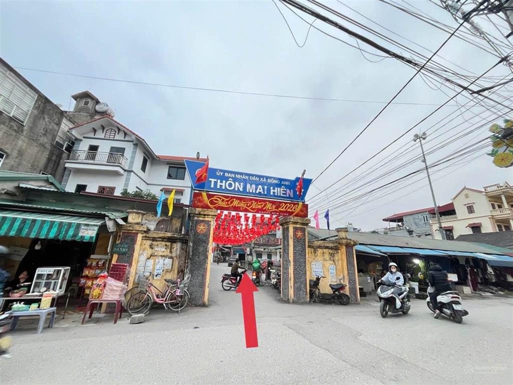 Bán đất mai hiên  mai lâm đông anh ô tô vào tận nhà  giá rẻ nhất khu vực