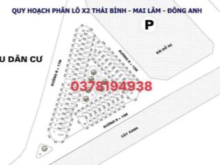 Đất đấu giá x2 thái bình  mai lâm  đông anh sát vách vin cổ loa & cầu tứ liên