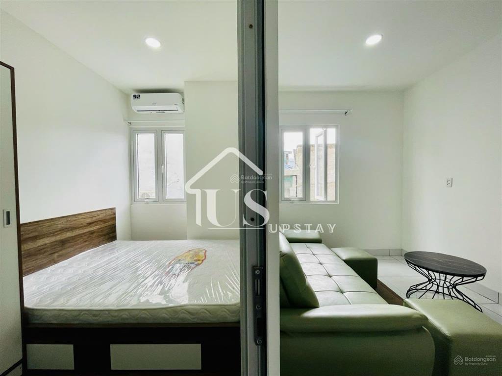 Căn hộ 1pn  ngay cầu vượt 3/2  vạn hạnh mall  chuẩn chung cư mini  full nt  máy giặt riêng
