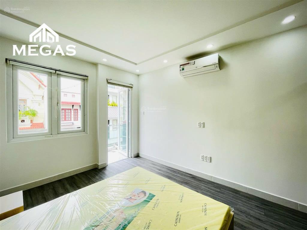 Cho thuê chdv dạng 1pn  ngay cư xá bắc hải  cv lê thị riêng  ban công thoáng  ánh sáng tự nhien