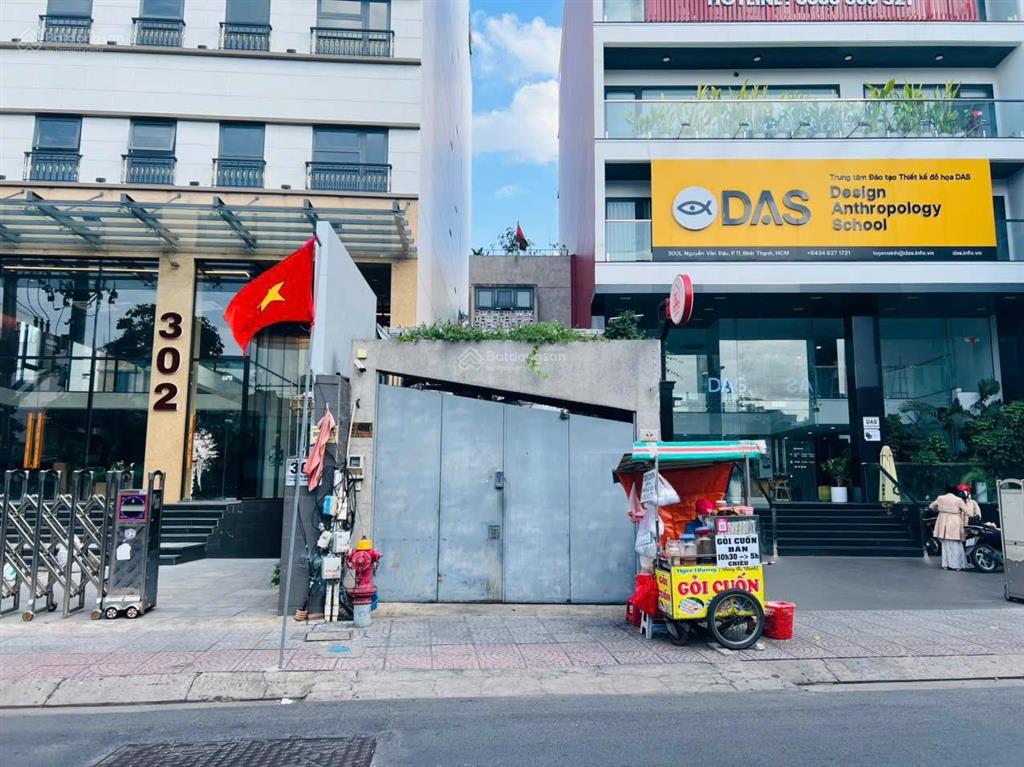 Mặt tiền nguyễn văn đậu. dành cho anh/chị tìm khuôn đất xây dựng văn phòng, khách sạn, chdv