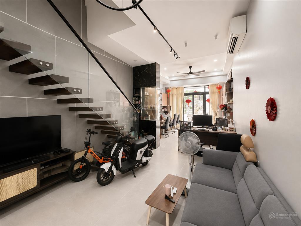 Nhà mới kiến trúc sư thiết kế  hẻm nội bộ nguyễn kiệm, khu toàn nhà đẹp  giá 13,5 tỷ