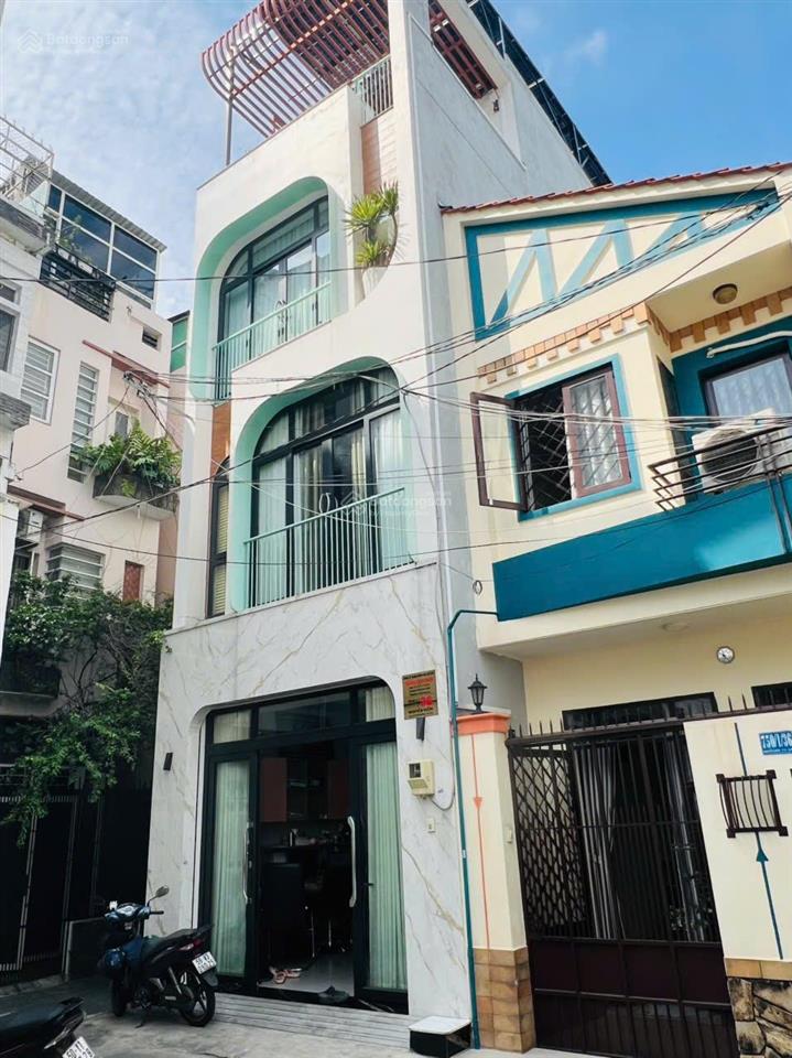 Nhà mới kiến trúc sư thiết kế  hẻm nội bộ nguyễn kiệm, khu toàn nhà đẹp  giá 13,5 tỷ